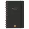 762000126 FINOCAM AGENDA ESPIRAL ALMA E5-117X181MM SVH TAPA DURA NEGRO 2026