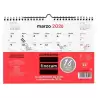 782040026 FINOCAM CALENDARIO DE PARED 16 MESES S-210X150MM MV NEUTRO 2025-2026