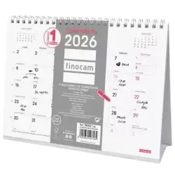 787027326 FINOCAM CALENDARIO DE SOBREMESA PARA ESCRIBIR S-210X150MM MV CHIC BLANCO 2026