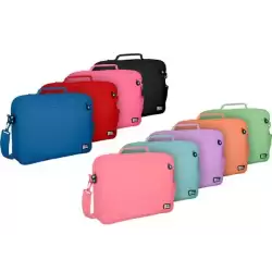 37545530 GRAFOPLÁS BANDOLERA BITS&BOBS 38X28X6CM CREMALLERA TIRA AJUSTABLE Y ASA AZUL