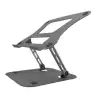 NXSLF01 NILOX SOPORTE DE SOBREMESA "10-16" AJUSTABLE PARA PORTATIL / TABLET GRIS