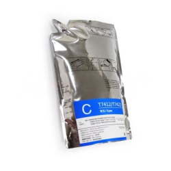 Bolsa de tinta cyan compatible Epson T7412 C13T741200