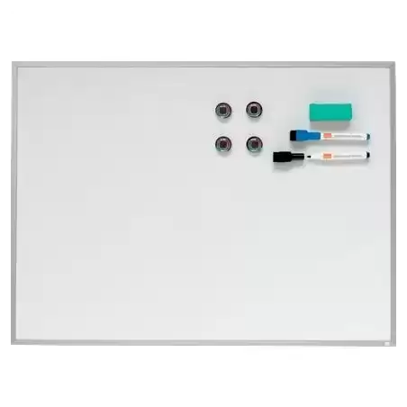 1903777 NOBO PIZARRA MAGNÉTICA PEQUEÑA MARCO ALUMINIO 58.5X43CM BLANCO