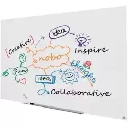 1905178 NOBO PIZARRA MAGNÉTICA IMPRESSION PRO C/BANDEJA 190X100CM CRISTAL BLANCO BRILLANTE