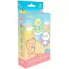 KW507P JOVI TÉMPERA KAWAII ESTUCHE 6 BOTES 35ML + PINCEL COLORES SURTIDOS PASTEL