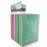 35311 OFFICE BOX SOBRE BROCHE COLORLINE A4+/FOLIO MULTITALADRO CIERRE V-LOCK PP C/SURTIDOS EXPOSITOR 120 UD