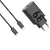 SJMC682 MOTOROLA CARGADOR PARED CON CABLE USB-C TURBO POWER GAN 68W