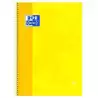 100430200 OXFORD CUADERNO CLASSIC EUROPEANBOOK 1 WRITE&ERASE 80H A4+ 5X5MM MICROPERFORADO TAPA EXTRADURA AMARILLO