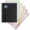 400158600 OXFORD CUADERNO CLASSIC EUROPEANBOOK 5 WRITE&ERASE 120H A4+ 5X5 MICROPERFORADO TAPA EXTRADURA NEGRO