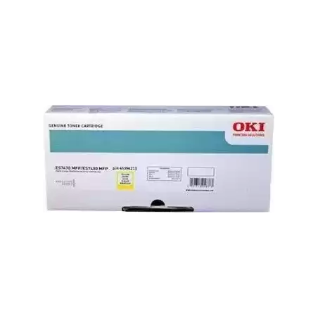 45396213 OKI TONER AMARILLO EXECUTIVE ES7470/7480