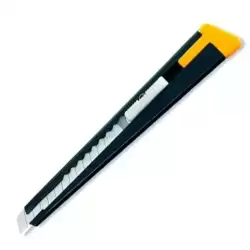 180 OLFA CUTTER STANDARD 180 / CUCHILLA FRACTURABLE DE 9 MM / SISTEMA AVANCE CUCHILLA AUTOMATICO