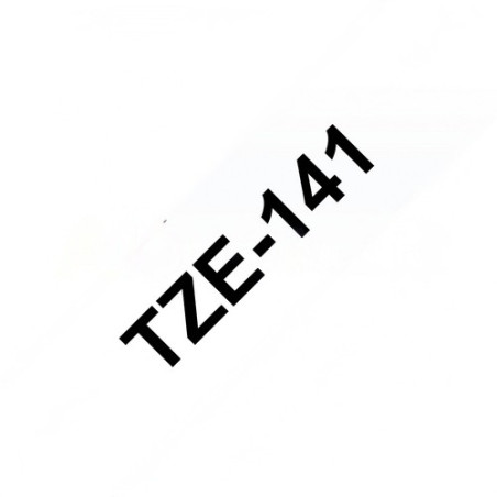 Brother TZE141 Cinta laminada compatible 18 mm x 8 metros