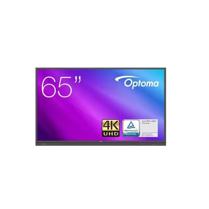 H1F0H03BW101 OPTOMA PANTALLA PLANA INTERACTIVA CREATIVE TOUCH SERIE 3 65" 4K UHD