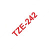 Brother TZE242 Cinta laminada compatible 18 mm x 8 metros