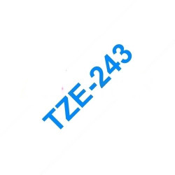Brother TZE243 Cinta laminada compatible 18 mm x 8 metros