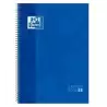 100430197 OXFORD CUADERNO CLASSIC EUROPEANBOOK 1 WRITE&ERASE 80H A4+ 5X5MM MICROPERFORADO T/EXTRADURA AZUL MARINO