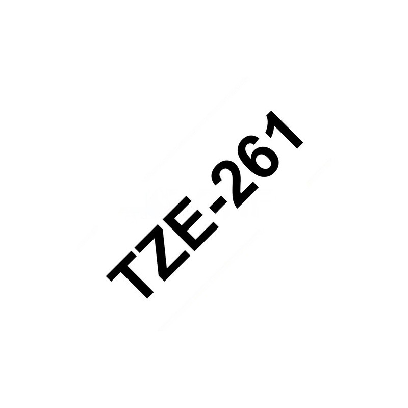 Brother TZE261 Cinta laminada compatible 36 mm x 8 metros