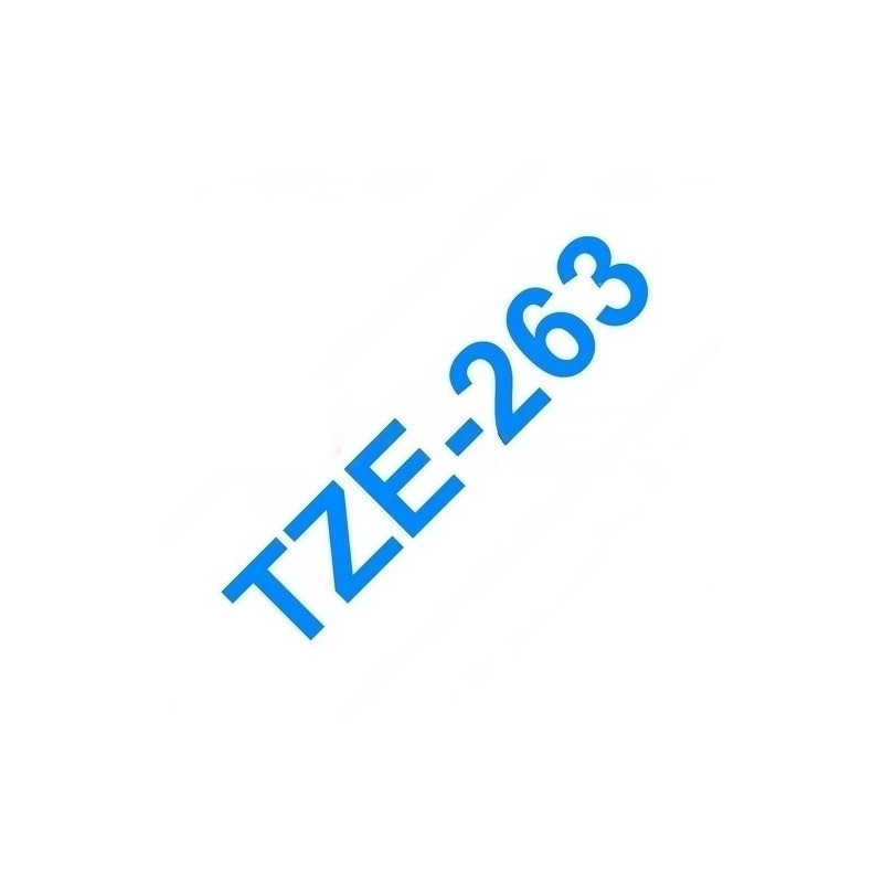 Brother TZE263 Cinta laminada compatible 36 mm x 8 metros