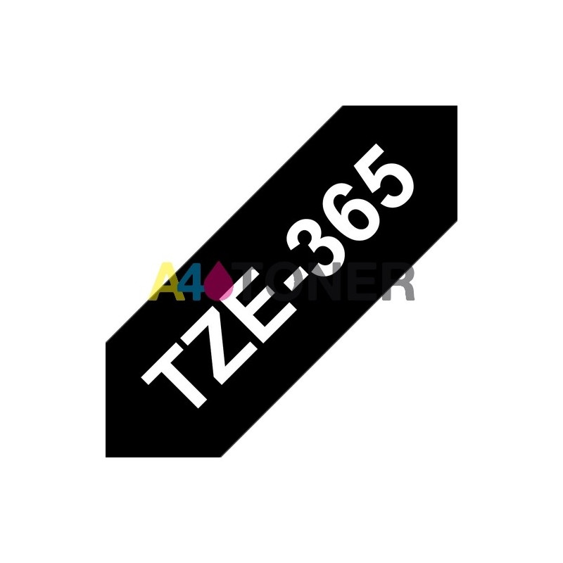 Brother TZE365 Cinta laminada compatible 36 mm x 8 metros