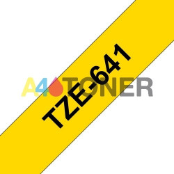 Brother TZE641 Cinta laminada compatible 18 mm x 8 metros