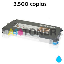 Toner Lexmark C500 cyan compatible al toner original Lexmark C500H2CG