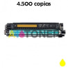 HP 212A W2122A cartucho de tóner compatible amarillo (sin chip)