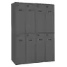 8425437134395 SIMONRACK TAQUILLA METÁLICA SIMONLOCKER PROF. MON. TANDEM 4/8 300 (1200) 1800X1200X500 ANTRACITA