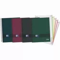400159033 OXFORD CUADERNO & YOU EUROPEANBOOK 5 WRITE&ERASE 120H A5+ 5X5 MICROPERFORADO TAPA EXTRADURA C/SURTIDOS NEUTROS