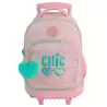 T911-1056 TOYBAGS TROLLEY FIJO BLIN BLIN CHIC COMPACTO DOBLE CUERPO GRAN CAPACIDAD 44X34X24CM