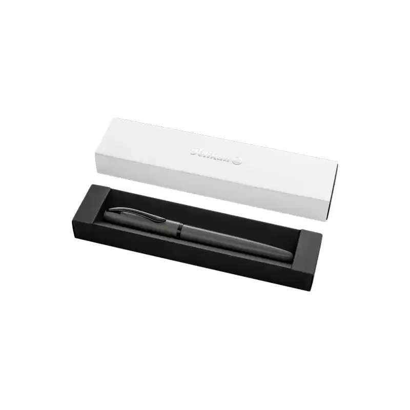 400198404 PELIKAN PLUMA ESTILOGRÁFICA JAZZ NOBLE ELEGANCE M TINTA AZUL COLOR PIEDRA ESTUCHE DE REGALO