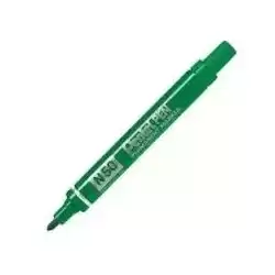 N50-DE PENTEL PEN N50-BE MARCADOR PERMANENTE CUERPO ALUMINIO VERDE Y PUNTA MEDIA CONICA -12U-