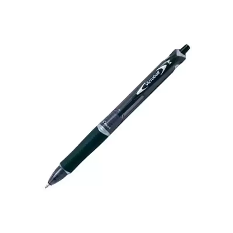 BAB-15M-B-BG PILOT BOLÍGRAFO ACROBALL PUNTA MEDIA RETRÁCTIL NEGRO