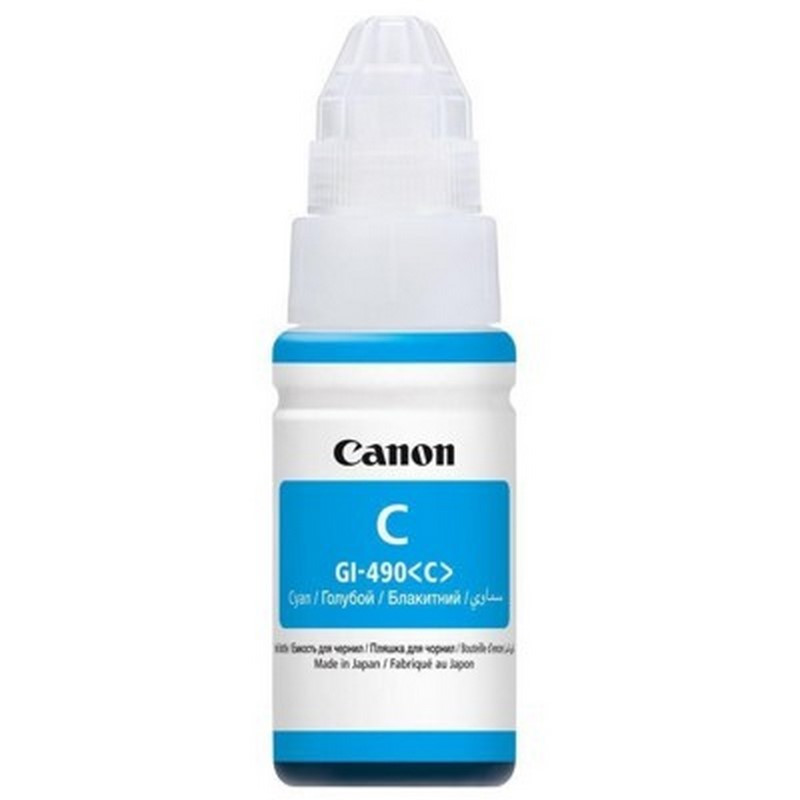 Canon GI490C 0664C001 botella de tinta compatible