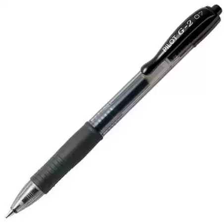 BL-G2-7-B PILOT BOLÍGRAFO TINTA DE GEL G-2 0.7 RETRÁCTIL NEGRO
