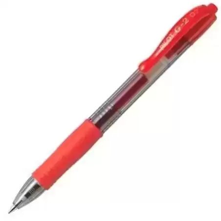 BL-G2-7-R PILOT BOLÍGRAFO TINTA DE GEL G-2 0.7 RETRÁCTIL ROJO