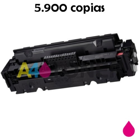 Canon 055H 055HM 3018C002 magenta tóner compatible