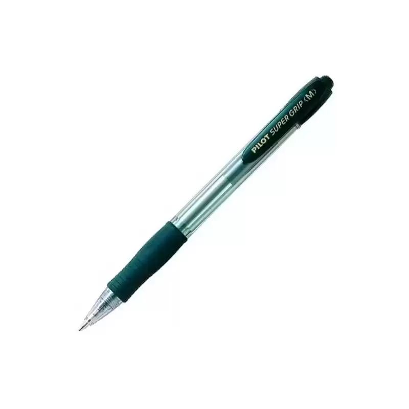BPGP-10R-M-B PILOT BOLÍGRAFO SUPERGRIP M NEGRO CUERPO NEGRO