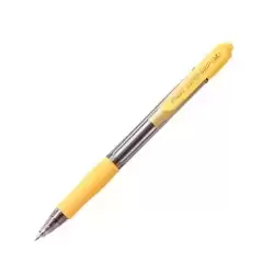 BPGP-10R-M-Y PILOT BOLÍGRAFO SUPERGRIP M AZUL CUERPO AMARILLO