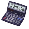 SL-100VER CASIO CALCULADORA BOLSILLO 8 DIGITOS PANTALLA GRANDE LCD AZUL MARINO