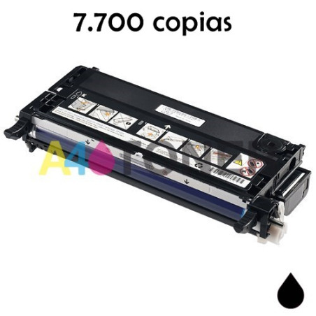 Toner Xerox6280 negro sustituye al toner original 106R01395