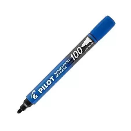 SCA-100-L PILOT ROTULADOR PERMANENTE SCA-100 AZUL