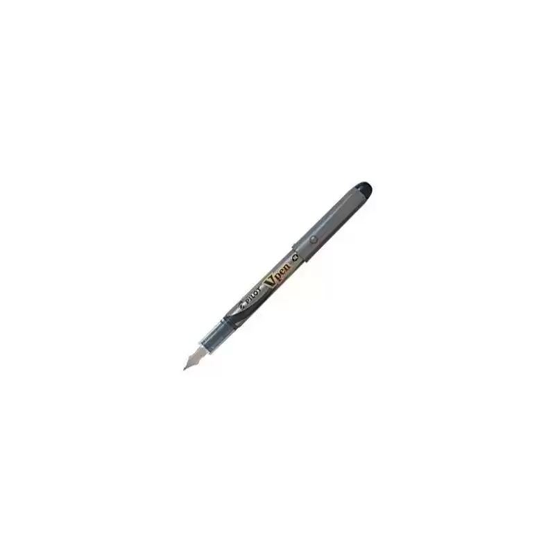 SVP-4M-B PILOT PLUMA DESECHABLE VPEN SILVER NEGRO