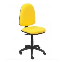 04CPBALI100 PIQUERAS Y CRESPO SILLA AYNA GIRATORIA C.PERMANENTE SIN BRAZOS TEJIDO BALI AMARILLO