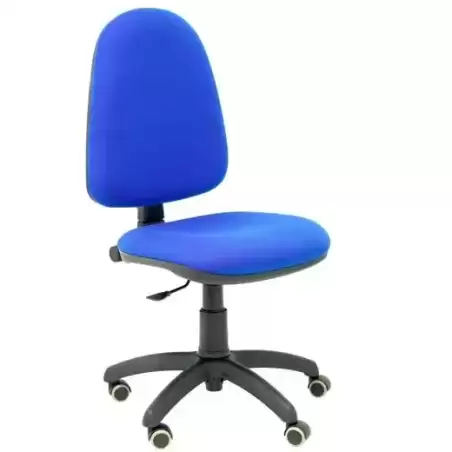 04CPBALI229RP PIQUERAS Y CRESPO SILLA AYNA GIRATORIA C.PERMANENTE RUEDAS DE PARQUÉ TEJIDO BALI AZUL