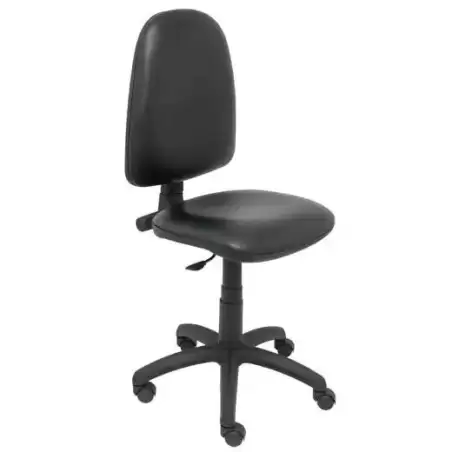 04CPSPV14N PIQUERAS Y CRESPO SILLA AYNA GIRATORIA C.PERMANENTE TAPIZADO SIMILPIEL NEGRO