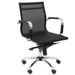 204CBNE PIQUERAS Y CRESPO SILLÓN CONFIDENTE BARRAX MALLA NAILON NEGRO