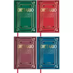 11152-2026 DOHE DIETARIO CUARTO 15X21CM DP CARTÓN GELTEX C/SURTIDOS 2026