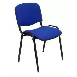 PACK226PTNA229 PIQUERAS Y CRESPO PACK DE 2 SILLAS FIJAS APILABLE ISO TAPIZADA ARAN AZUL