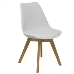 PACK4351PTBLSP10 PIQUERAS Y CRESPO PACK DE 4 SILLAS DON RODRIGO 2.0 BLANCO