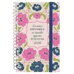 742202526 FINOCAM AGENDA ESPIRAL DESIGN COLLECTION E3-79X127MM SVH TAPA PP IMPOSIBLE 2026